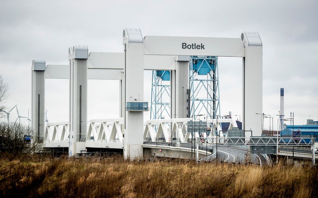 De nieuwe Botlekbrug. beeld ANP