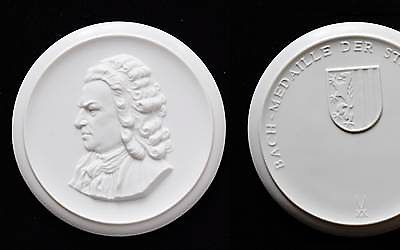 De Bach-Medaille van de stad Leipzig. Foto www.bach-leipzig.de