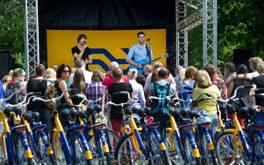 OV-fietsen in Rhenen. beeld ANP