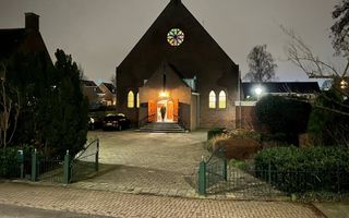 Het kerkgebouw van de oud gereformeerde gemeente  te Hendrik-Ido-Ambacht. beeld RD