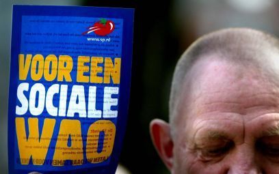 „Wij vragen ons af wat er nodig is om een einde te maken aan deze onverantwoorde toestanden waar duizenden WAO’ers het slachtoffer van worden.” Foto ANP