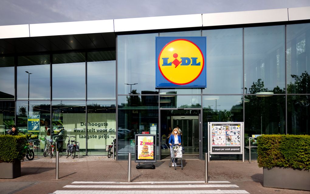 Filiaal van supermarkt Lidl. beeld ANP, Ramon van Flymen