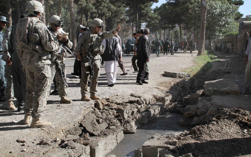 Amerikaanse militairen in Afghanistan. Foto EPA