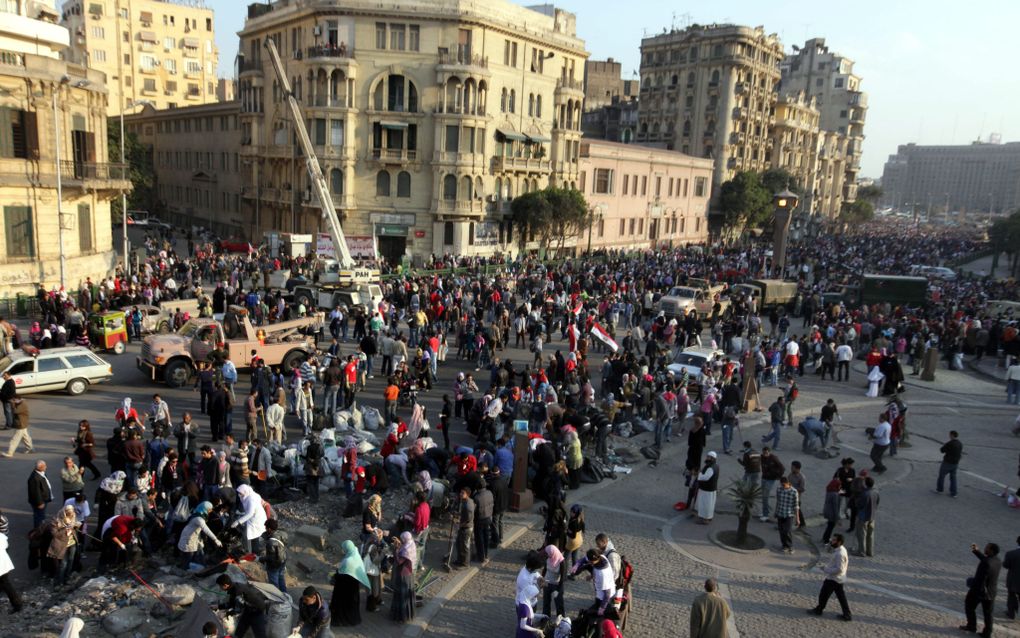 Tahrirplein in Caïro. Foto EPA