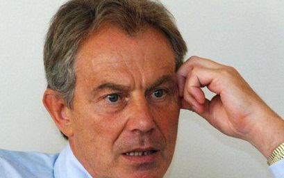 De Britse premier Tony Blair. Foto EPA