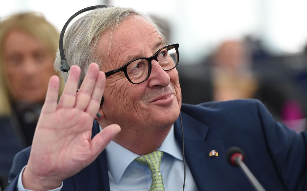 Juncker. beeld AFP