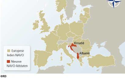 Albanië Inwoners: 3,6 miljoen Militairen: 25.000 Militairen per 1000 inwoners: 6,9 Kroatië Inwoners: 4,5 miljoen Militairen: 65.246 Militairen per 1000 inwoners: 14,5