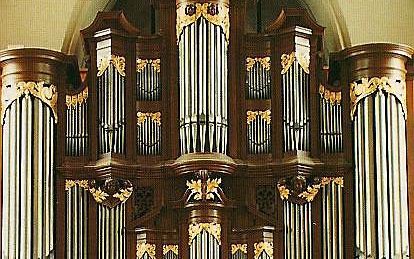 Het orgel van Maarschalkerweerd in de O.-L.-V. Basiliek. Foto www.openorgeldagzwolle.nl