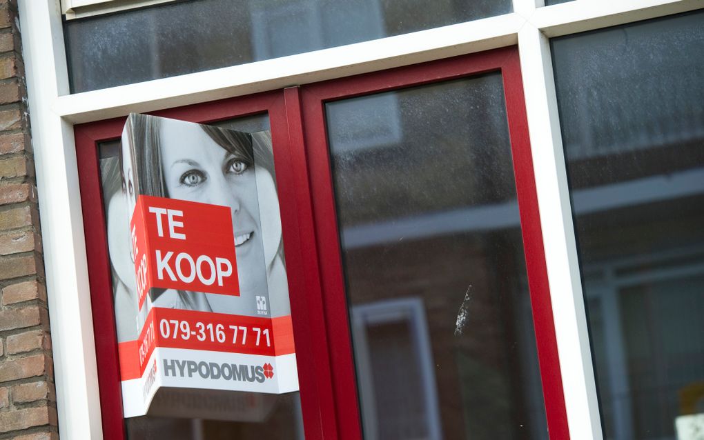 Vertrouwen in de woningmarkt onder woningbezitters en starters is in het tweede kwartaal van dit jaar licht gedaald. Foto ANP