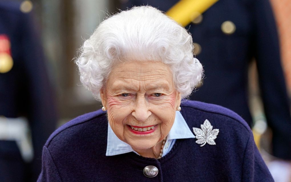 Koningin Elizabeth. beeld AFP, Steve Parsons