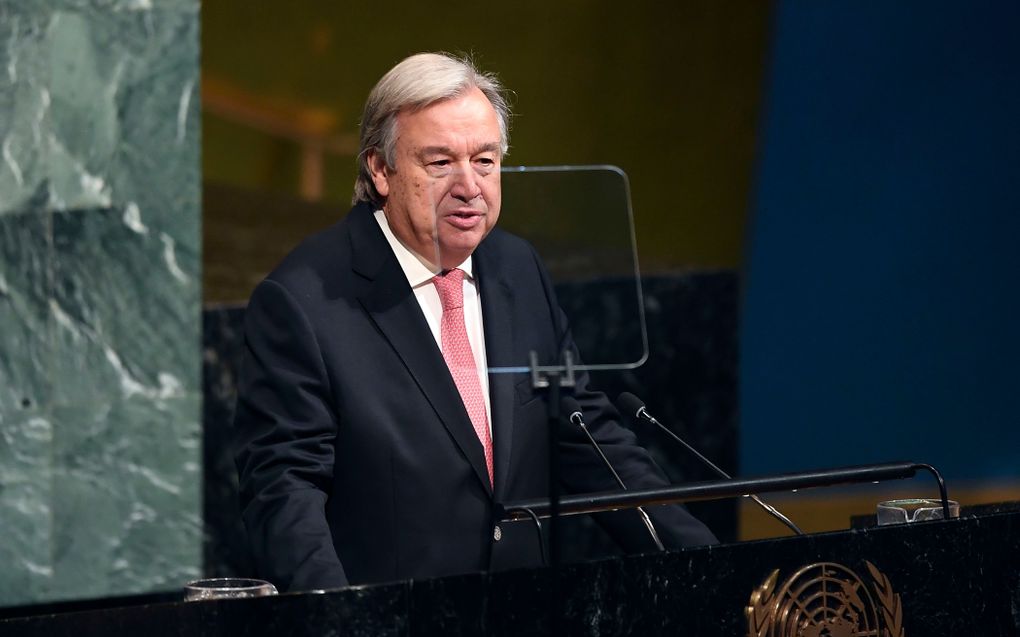 Guterres. beeld AFP