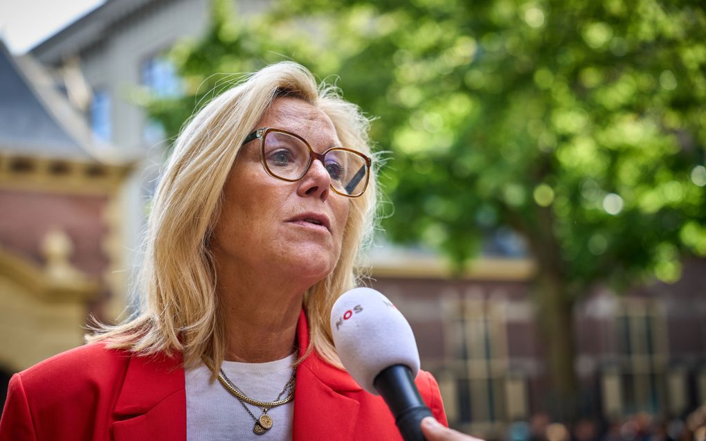 Sigrid Kaag, demissionair minister van Financien (D66). beeld ANP, PHIL NIJHUIS