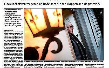 Cover van het rooms-katholieke Belgische blad Kerk & Leven. Beeld Kerknet.be