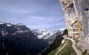 Een bergtophotel met vijfsterrenuitzicht bij Appenzell in Oost-Zwitserland. - Foto Zwitserland Toerisme Â¶