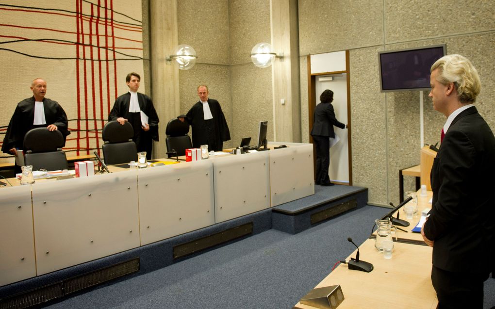 Een „lichtgetinte” vrouw is eind 2008 uit Nederland vertrokken uit vrees voor de anti-islamitische uitspraken van Geert Wilders. Foto ANP