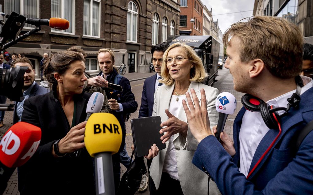 Kaag, donderdagmiddag. beeld ANP, Remko de Waal