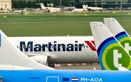 KLM beperkt geluidshinder met nieuwe techniek. Foto ANP