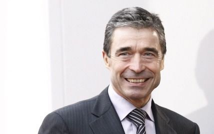 BRUSSEL - Secretaris–generaal Anders Fogh Rasmussen van de NAVO. Foto EPA