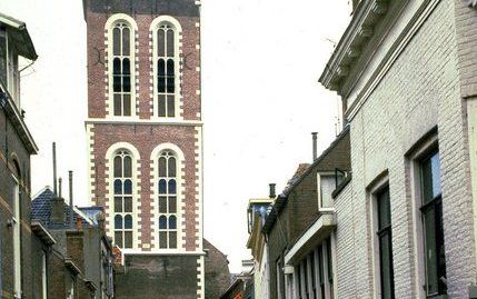 KAMPEN - De Nieuwe Toren in Kampen op een foto uit 1981. Foto ANP