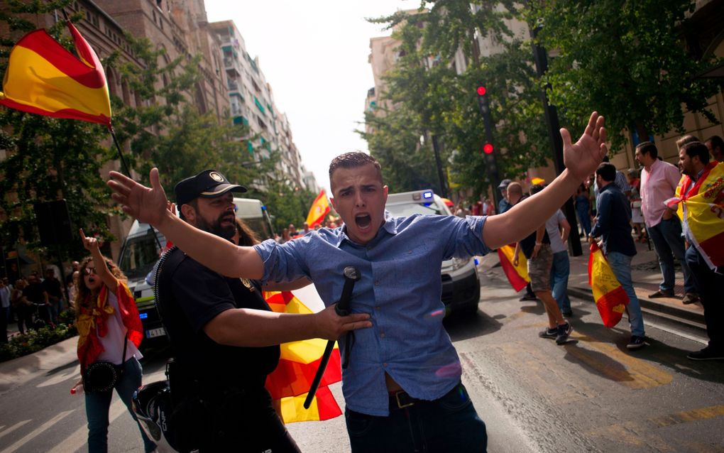 Protest in Granada. beeld AFP