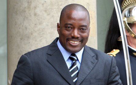 President Kabila van Congo vindt dat burgers in Congo moeten vechten tegen Rwandese troepen. Foto EPA