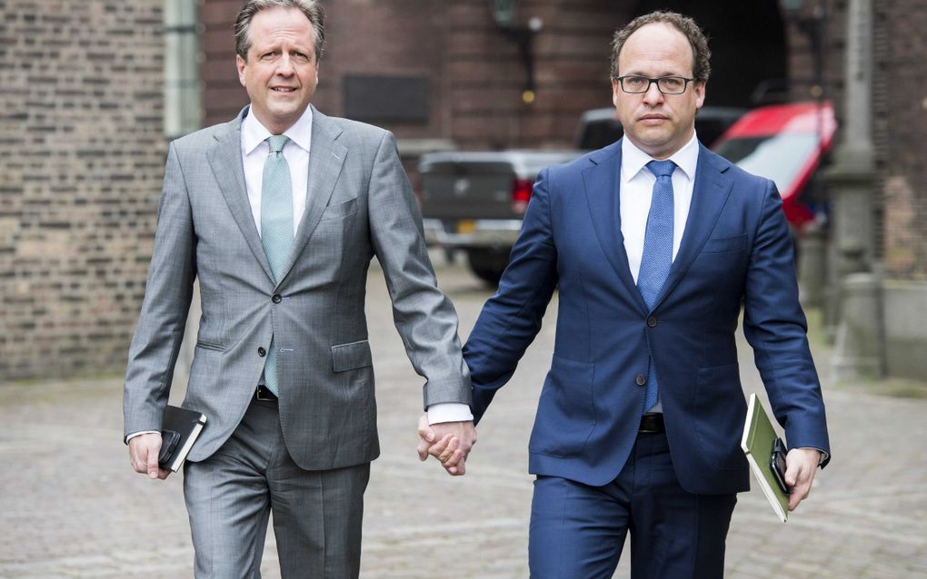 Pechtold en Koolmees (D66). beeld ANP