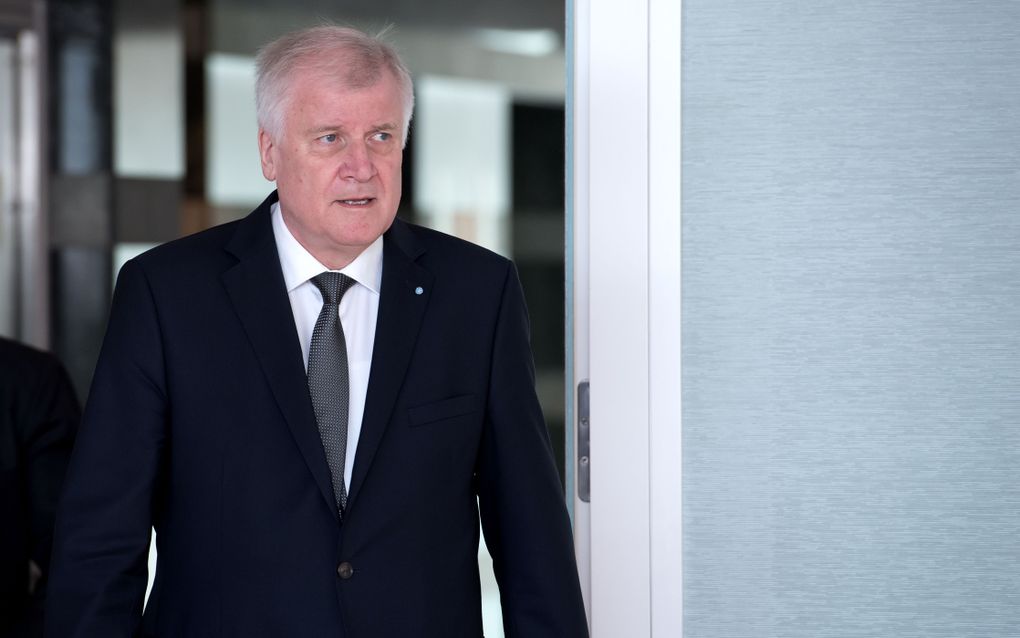 Seehofer. beeld AFP