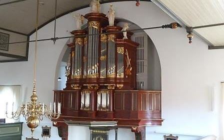 Het Meereorgel in de Bethelkerk van Urk. Beeld www.meereorgel.nl