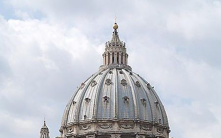 De Sint Pieterbasiliek te Rome. Foto Wikimedia