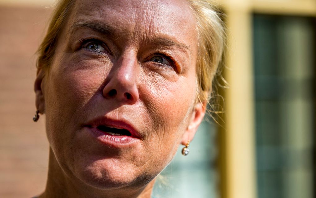 Minister Sigrid Kaag (Buitenlandse Handel) noemde het oplopende handelsconflict tussen de Verenigde Staten en Europa en andere delen van de wereld vrijdag “heel zorgelijk’’. beeld ANP