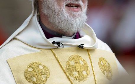 De aartsbisschop van de Anglicaanse kerk in Cantebury. Foto EPA