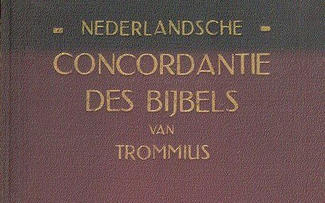 De concordantie op de Statenvertaling is het bekendste werk van Abraham Trommius. Foto RD