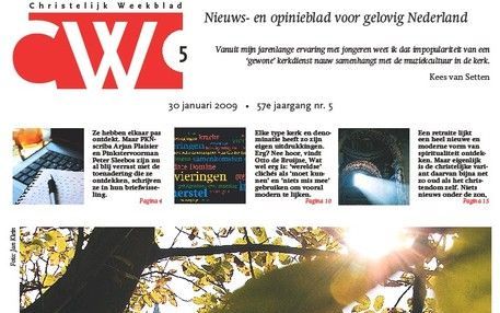 NIJKERK - De cover van het Christelijk Weekblad. Foto RD