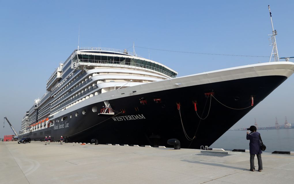 Het cruiseschip Westerdam. beeld EPA