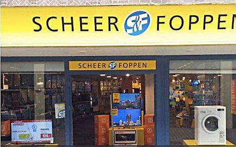 Elektronicaketen Scheer & Foppen is failliet. beeld Scheer & Foppen