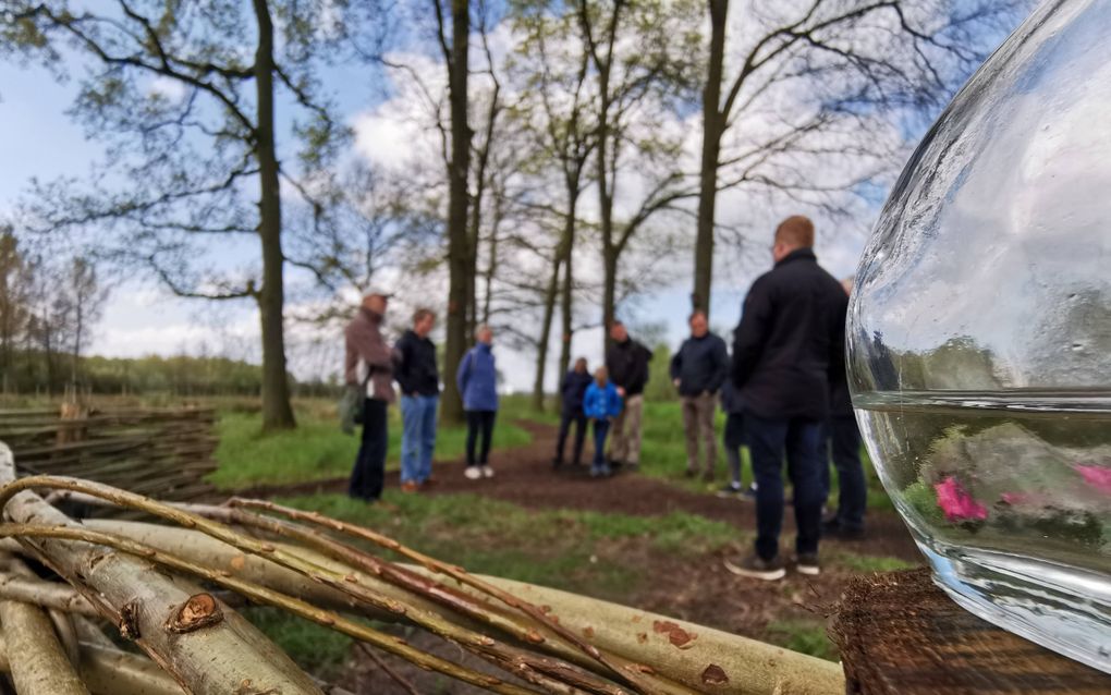 Opening van gedenkplaats "Kruik vol tranen". beeld Werner de Jonge