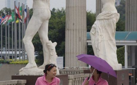 ROME – David, het wereldberoemde beeld van Michelangelo, moet mogelijk verhuizen. Foto: EPA