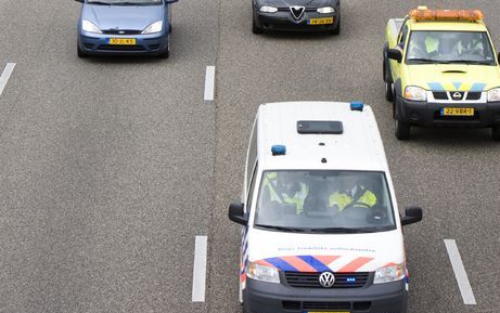 Wegen naar vakantiebestemmingen stromen vol. Foto ANP