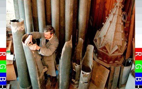 Bij restauraties van kerkgebouwen in Nederland is het orgel vaak het sluitstuk. Foto ANP