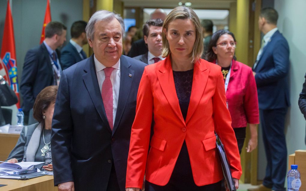 EU-buitenlandchef Federica Mogherini. beeld EPA