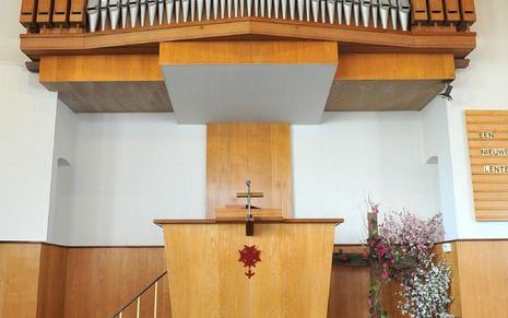 Liturgisch centrum CGK Aalsmeer. Foto Paul Dijkstra