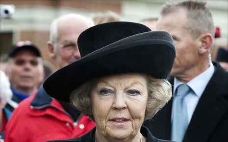 Koningin Beatrix heeft geschokt gereageerd op de vliegtuigramp in Libië. Foto ANP