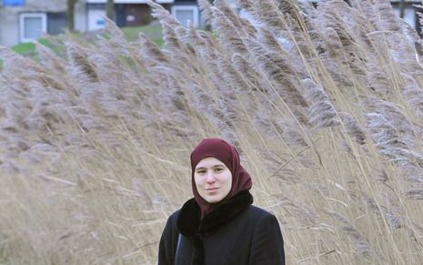 NAFI ...vrijwillige keuze voor hoofddoek... Foto Erik Kottier