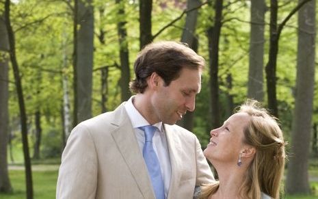 MAARSBERGEN - Prinses Margarita is zaterdag op een landgoed in Maarsbergen getrouwd met de jurist Tjalling ten Cate. Foto: ANP