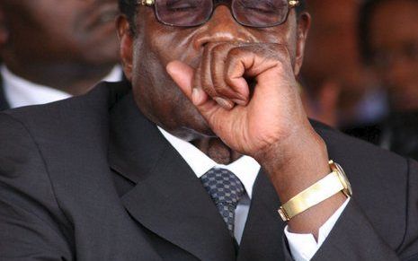 President Robert Mugabe van Zimbabwe. Foto EPA