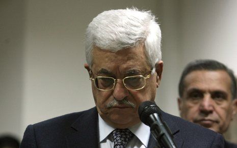 De Palestijnse president Mahmoud Abbas wil graag een eenheidsregering. Foto EPA