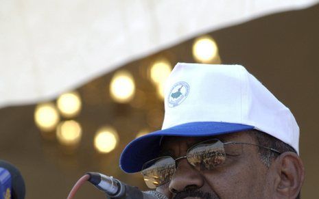 Het VN–personeel in Sudan is in hoogste staat van paraatheid gebracht, nu het Internationaal Strafhof (ICC) in Den Haag mogelijk vrijdag al een arrestatiebevel uitvaardigt tegen de Sudanese president Omar al–Bashir. Foto EPA