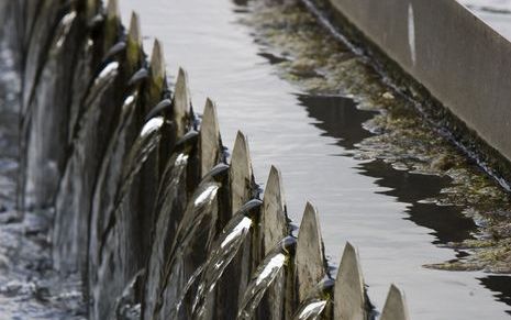 ZWANENBURG - Afvalwaterzuiveringsinstallatie van Zwanenburg tijdens de open dag van Hoogheemraadschap Rijnland. Foto ANP