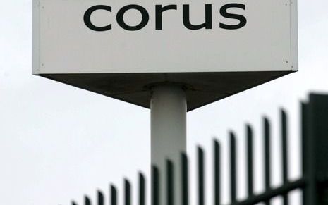 Het lopende jaar wordt „best wel lastig” voor staalconcern Corus. Foto ANP.