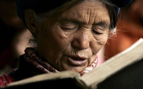 Het gerechtshof in Peking heeft een christelijke boekhandelaar veroordeeld tot drie jaar cel. Foto EPA